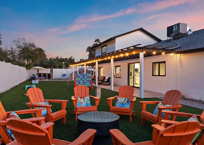 Massive Backyard Heated Pool Games Outdoor Fun * Phoenix