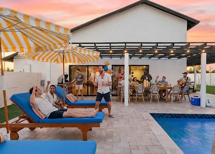 Massive Backyard Heated Pool Games Outdoor Fun